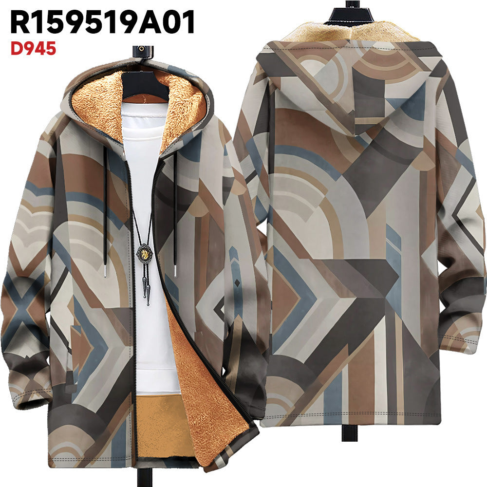 Hooded Cardigan Thick Winter Clothes