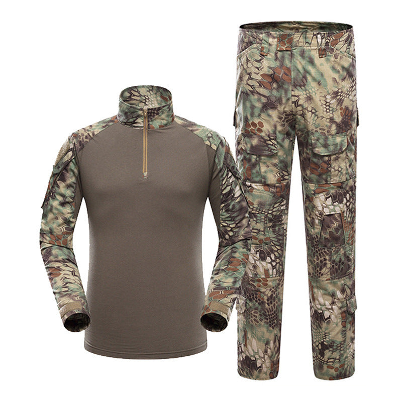 G2 Frog Suit Suit Men's Long-sleeved American Camouflage Outdoor Training Suit